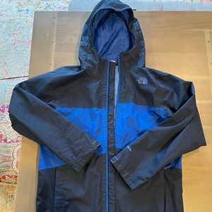 Boys large tri climate North Face coat
